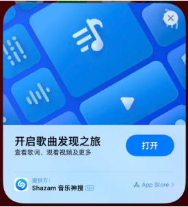 剑河苹果14维修站分享iPhone14音乐识别功能使用方法 